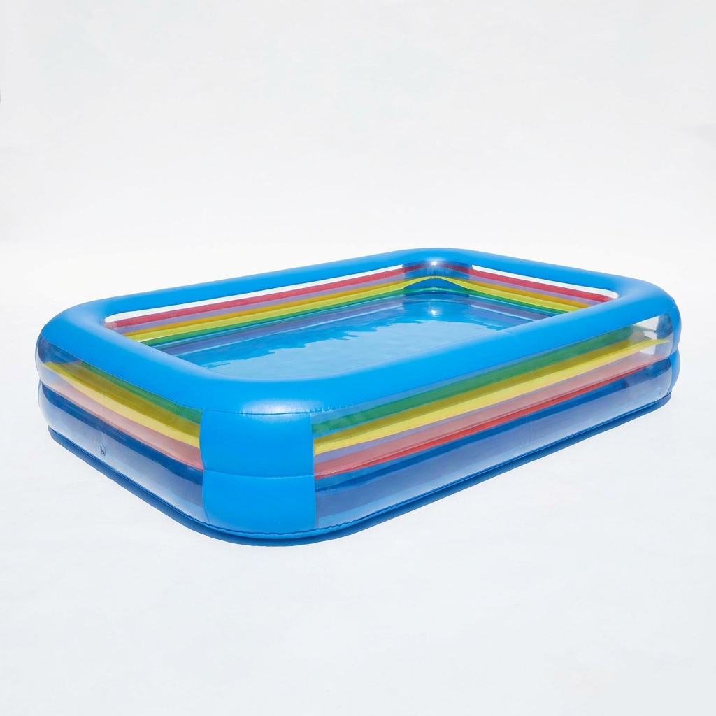 Intex Inflatable Rectangular Family Pool 262x175x56cm