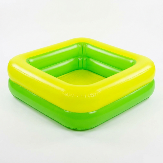 Bestway FLUO Square Inflatable Baby Pool 86x86x25cm